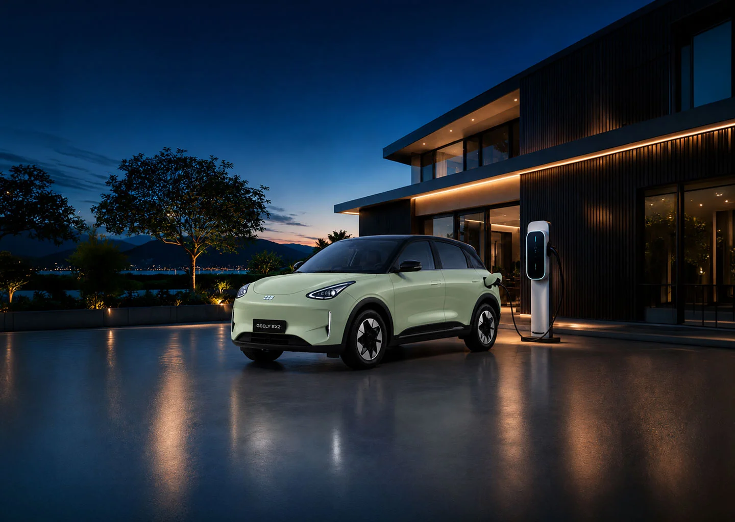 Autos híbridos y eléctricos Geely